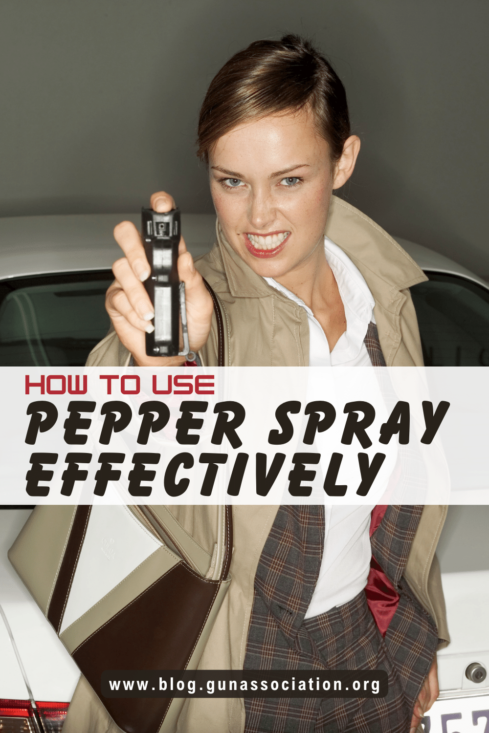 how to use pepper spray effectively