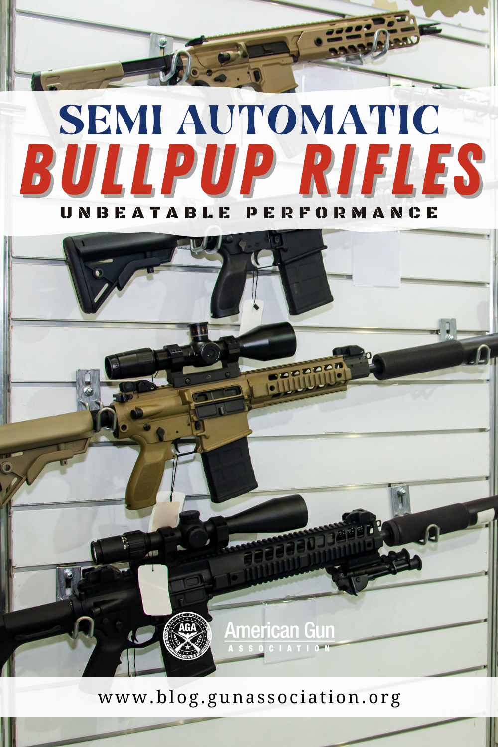 semi automatic bullpup rifles