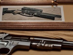 picture frame gun safe