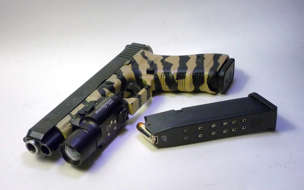 pocket pistol with interchangeable grips