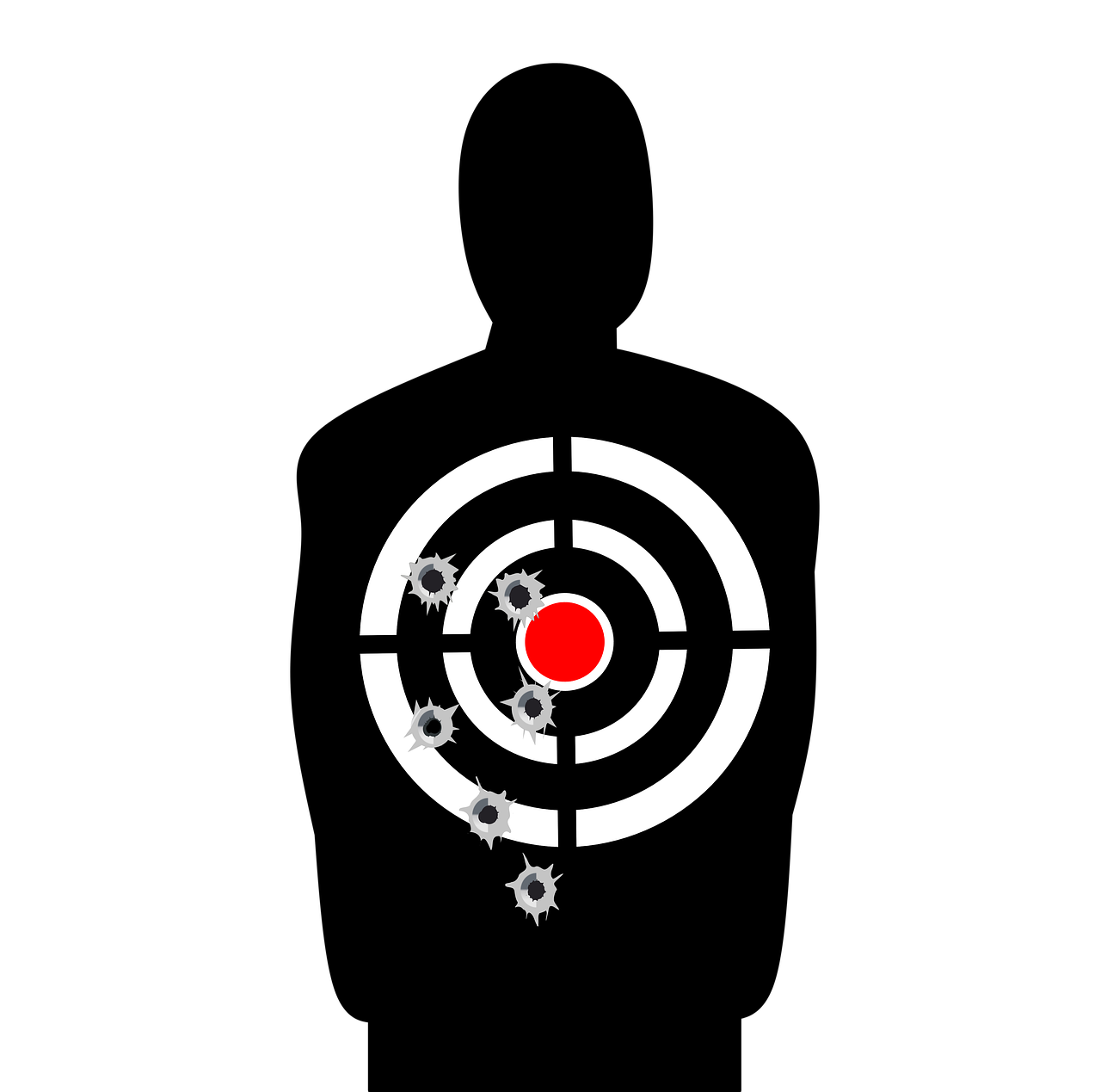 Gun Accuracy test target, shooting, range