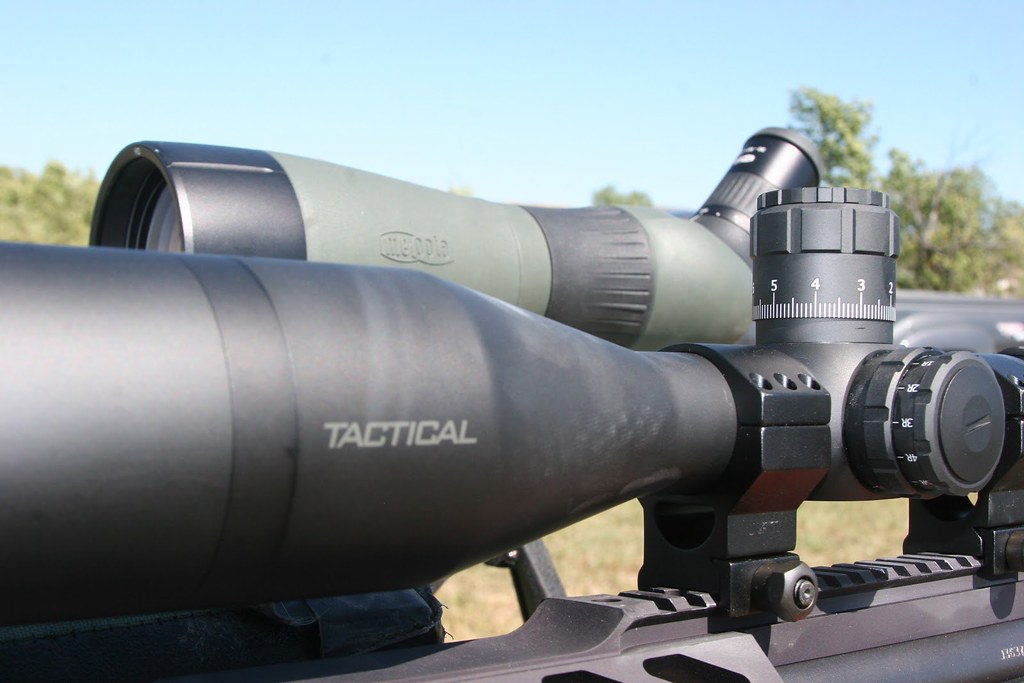 nightforce optic Gun Firing Gear Review NightForce SHV 4 14X56 Riflescope